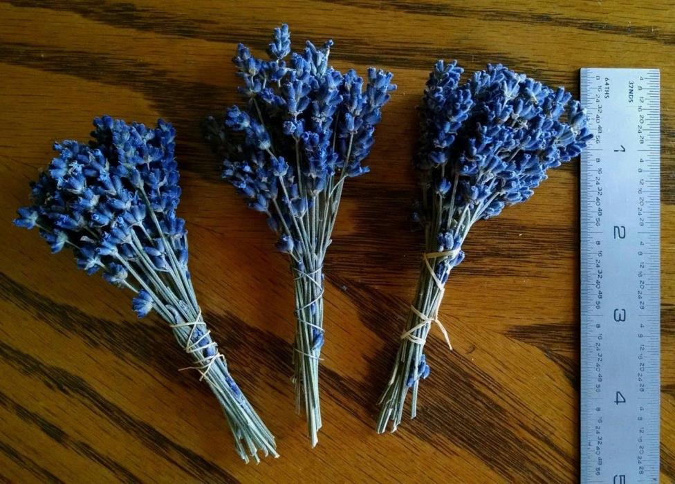 Naturally Air Dried Lavender Bunches