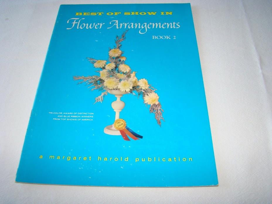Flower arranging book, Flower Arrangements Book 2 1962, Ikebana