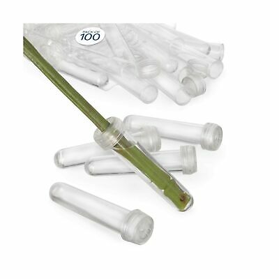 Floral Water Tubes/Vials For Flower Arrangements by Royal Imports, Clear - 3