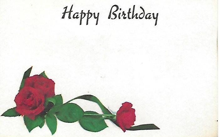 3) happy birthday + Happy 25th Anniversary Greeting Card/gift - JH Litho U.S.A.
