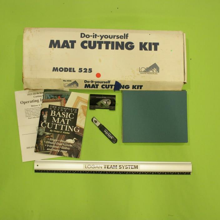 Logan Mat Cutting Kit Model 525 Do It Yourself Guide to Basic Mat Cutting