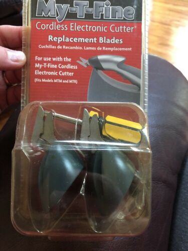 NEW My T Fine Cordless Electronic Cutter Replacement Blades 2 per Package SEALED