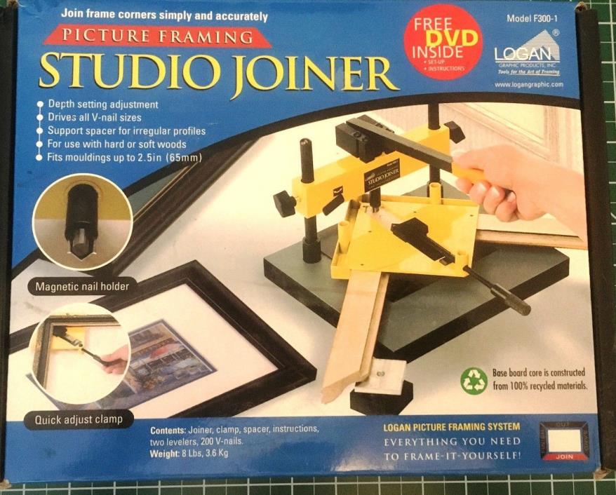 *LOGAN Graphic F300-1 Studio Picture Frame Joiner BRAND NEW WITH FREE SHIPPING*