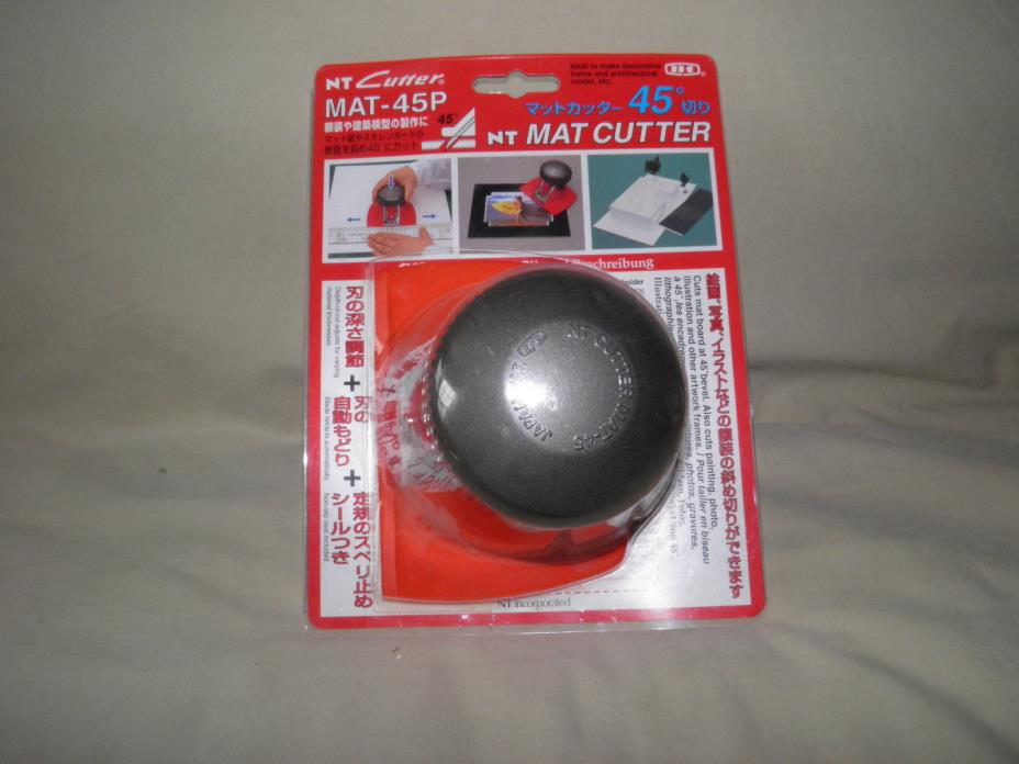 NT Cutter 45 degree bevel Mat Board Cutter, 1 Cutter (MAT-45P) FREE SHIPPING