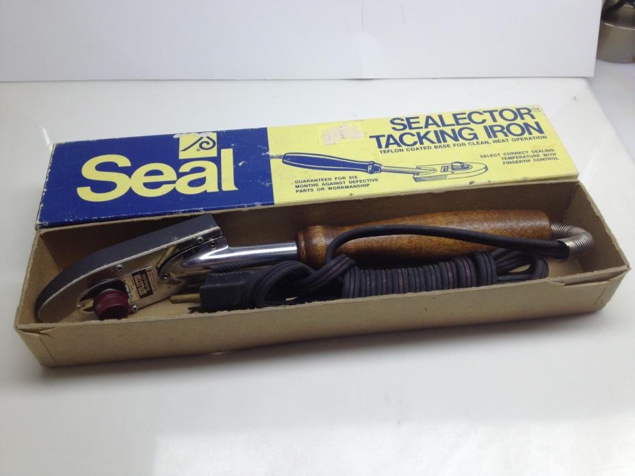 Seal Sealector Adjustable Temperature Tacking Iron Heavy Duty