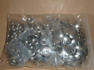 100 Pack~Nickle Silver  Line 24 Snaps~