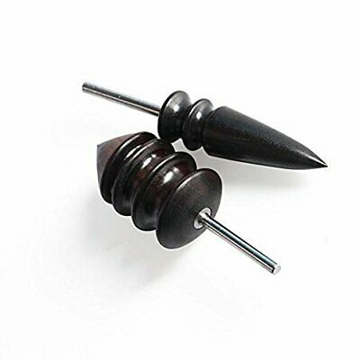 Yaetek Pointed Tip Narra Leather Burnisher Leather Slicker Tool Drill Sets-1/...