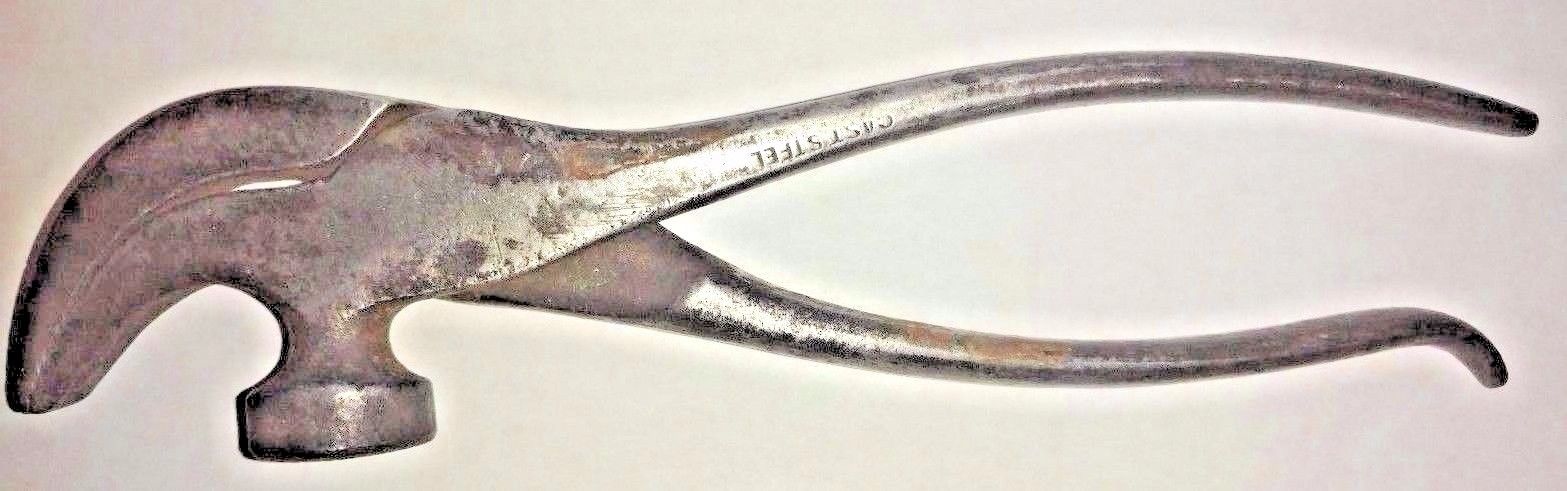 Cobblers Multi Tool, Union No. 4, Cobblers Lasting Pliers / Hammer,