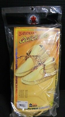 Tandy Leathercraft Quick Fringe Boot Kit #4603-20 Size 10 New In Package