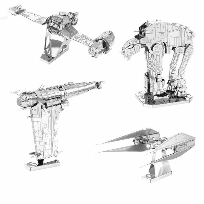 Fascinations Metal Earth Star Wars The Last Jedi 3D Laser Cut Steel Model Kits