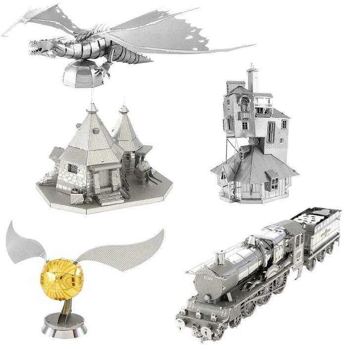 Fascinations Metal Earth Collectible 3D Laser Cut Steel Harry Potter Model Kits