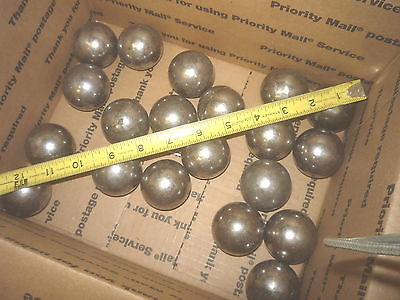 20 SMALL CAST STEEL IRON BALL BALLS SMALL CANNON ART CRAFT
