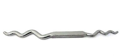 Double Ended Sinusoidal Heavy Duty Highly Polished Forming Stake 17