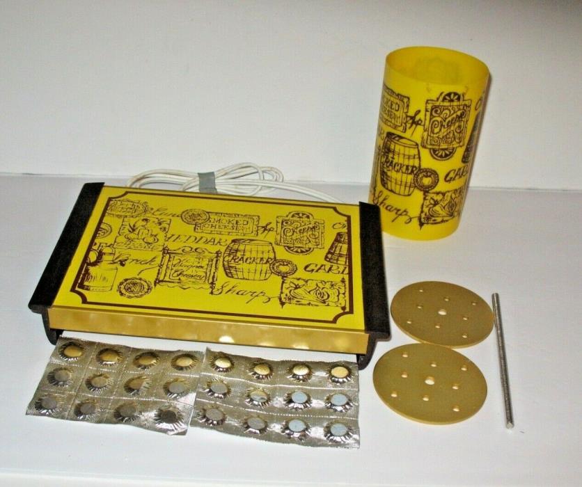 SALVAGE/ PARTS:WARM-O-TRAY For Cheese 30T Cheese Making  Kit, Pieces, Tabs