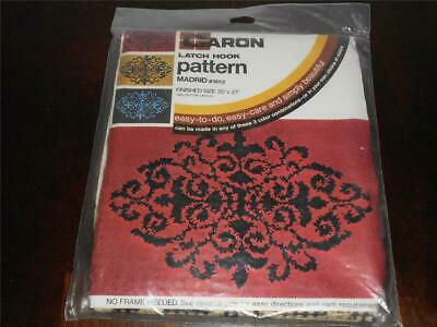 NIP Caron Latch Hook Rug Pattern MADRID 20