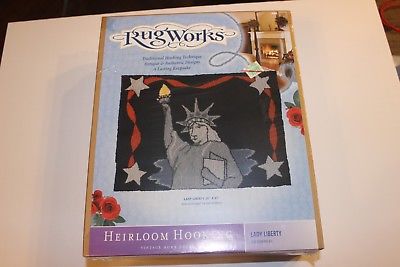 Image Hill Heirloom Hooking Rug Kit #60517 - Lady Liberty - NIP