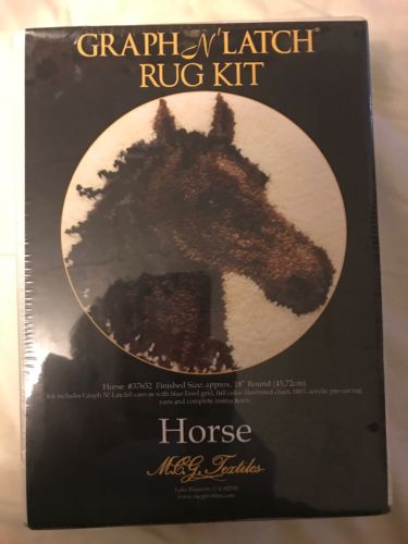 Graph N' Latch Rug Kit Horse 18