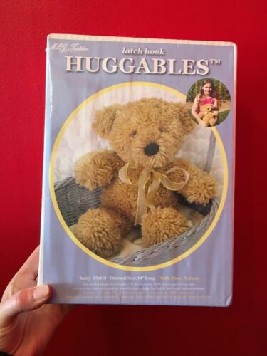 MCG Textiles Huggables Teddy Bear Plush Latch Hook kit 14