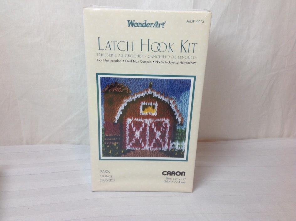Wonderart Caron Latch Hook Kit BARN 12