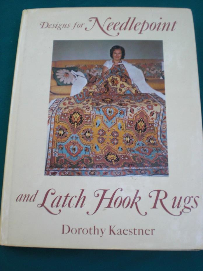 Designs for Needlepoint and Latch Hook Rugs 25 Designs Instructions Kaestner