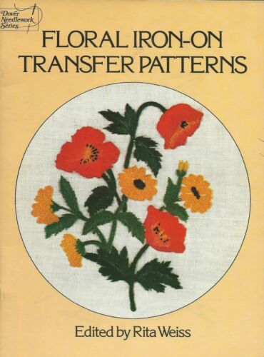Floral Iron-on Transfer Patterns (1976, Paperback)