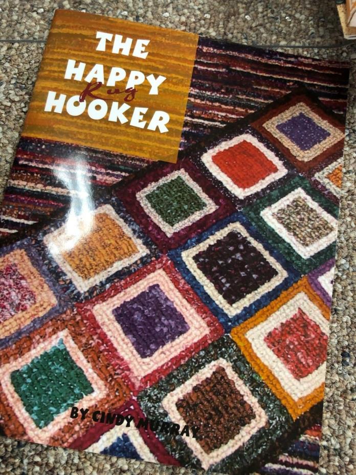 The Happy Rug Hooker by Cindy Murray, New Book to teach rug-making
