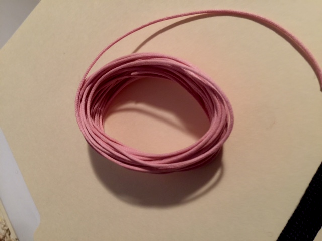 Strong spinning wheel drive band!!!  Soft Pink