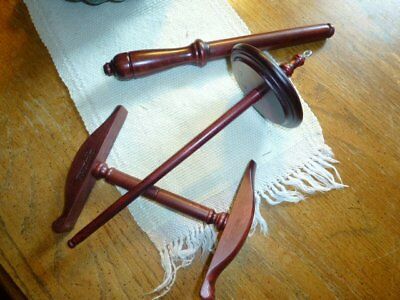 Kromski Niddy Noddy Nostopinne and Drop Spindle Set Mahogany FREE Ship