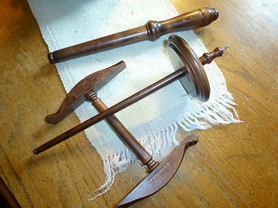 Kromski Niddy Noddy Nostopinne and Drop Spindle Set Walnut FREE Ship