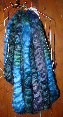 Motomo Gallery / Hand Dyed Mohair Top / 7.3 ozs. / Orcas