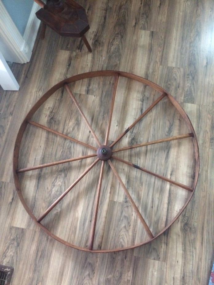Great, Walking, Wool spinning wheel(wheel only), 46 1/2” New England Style, oak