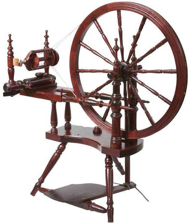 Kromski Polonaise Mahogany Spinning Wheel FREE Shipping Special Bonus