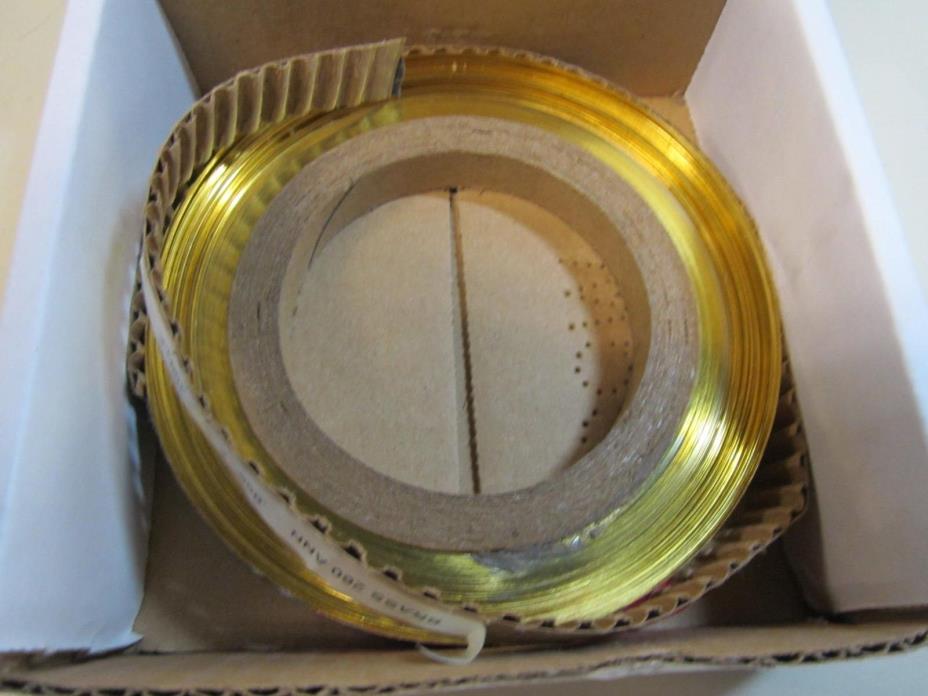 100' Brass Foil Roll .006