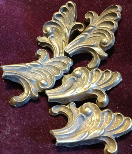 5 Beautiful Brass Pieces Broken Craft lot