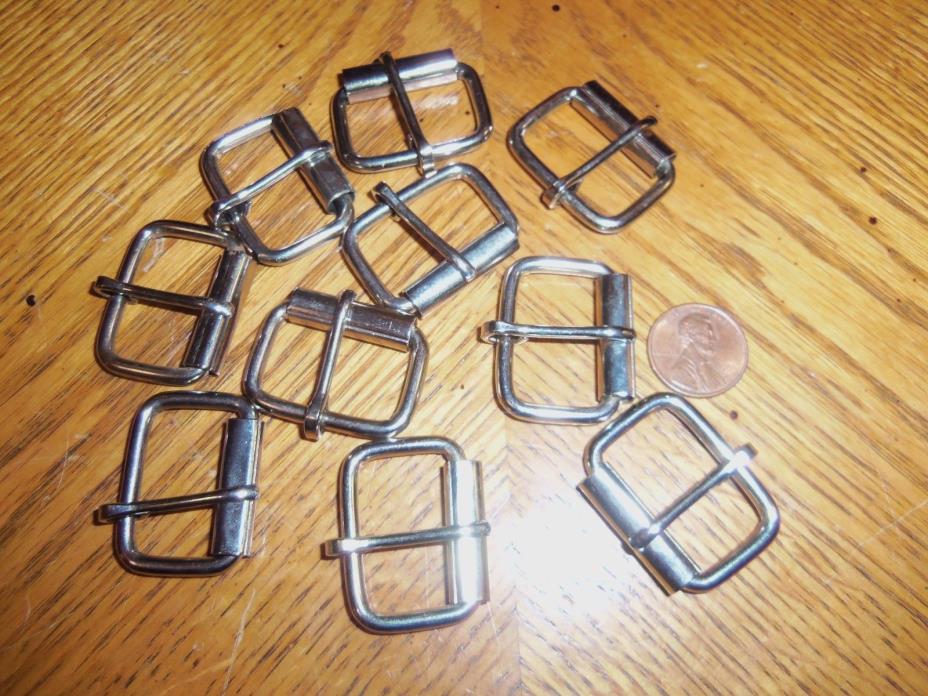 Lot of 10  Roller Buckles 1 1/2