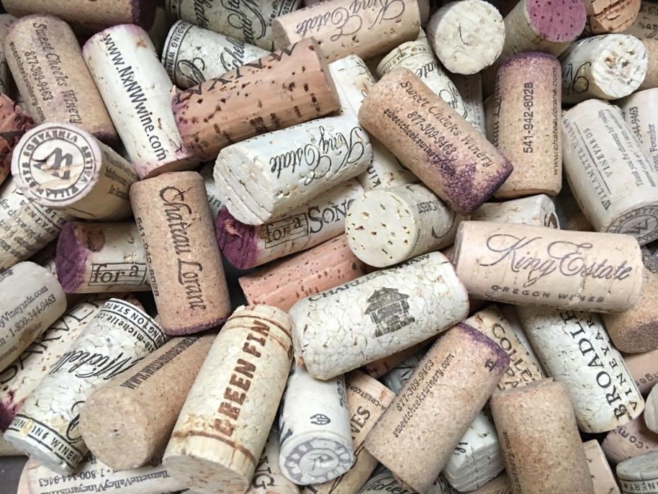 25 NATURAL WINE CORKS - No Synthetics Or Champagne - Used Wine Corks For Crafts