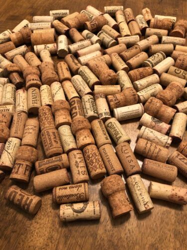 135 + Quality Wine And ASSORTED Bottle Corks Real Cork! Crafts