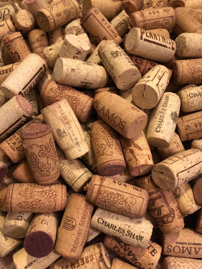 325 Natural Wine Corks, Crafts, Wedding Crafts, Art, no Synthetics or Champagnes