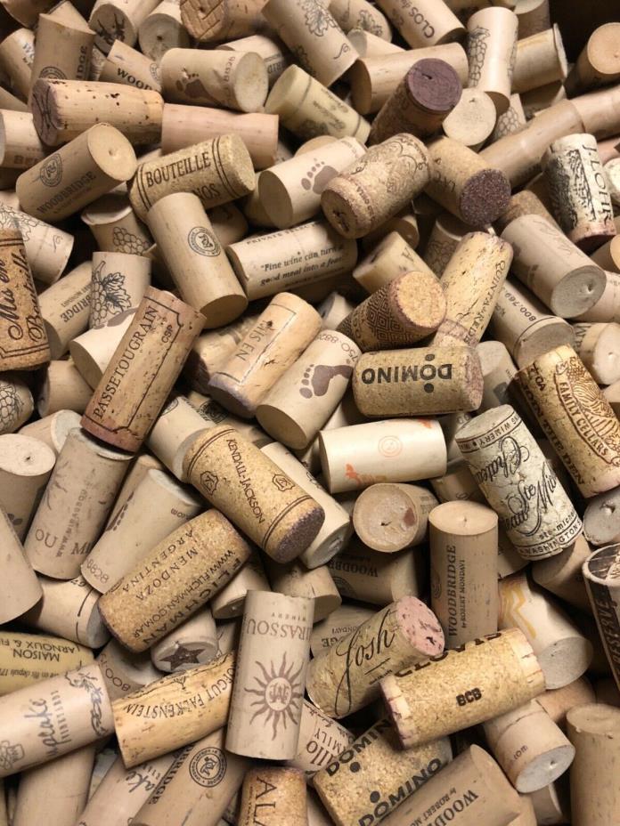100 Natural & Synthetic Wine Corks, Crafts, Wedding, Bottling, Art, no Champagne