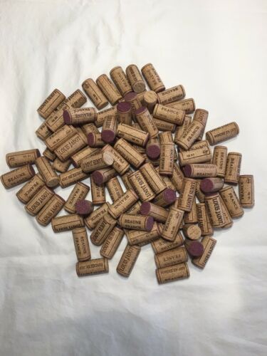 100 Wine Corks LOUIS JADOT Red Natural No Synthetics Grade A