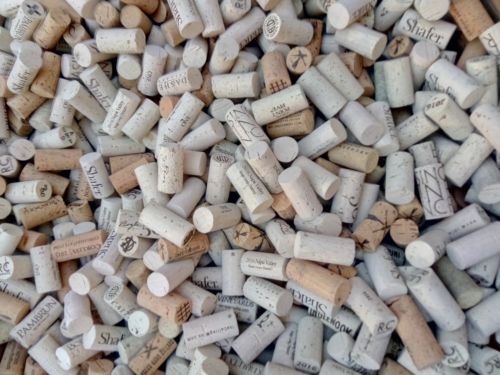 1000 New Wine Corks for Crafting. All Natural, Printed assortment