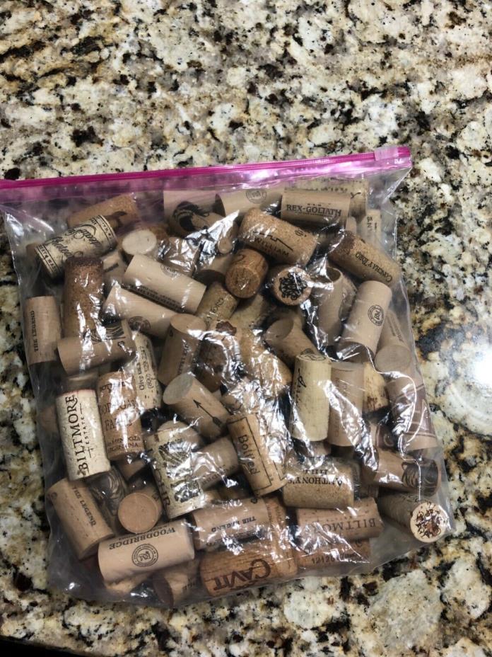 90+wine corks - multi purpose , crafting. white and red wine corks