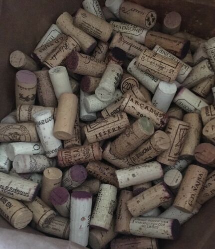 300 Used Wine Corks All Natural. No Synthetics, No Champagne.