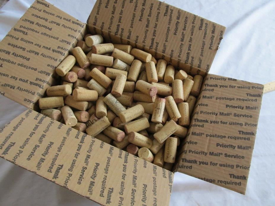 300 WINE CORKS variety of brands - USED - FREE shipping via USPS Priority Mail
