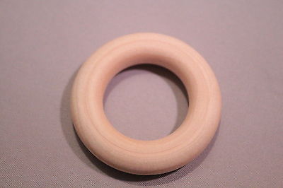 New Raw Unfinished Wood Craft 2-1/4