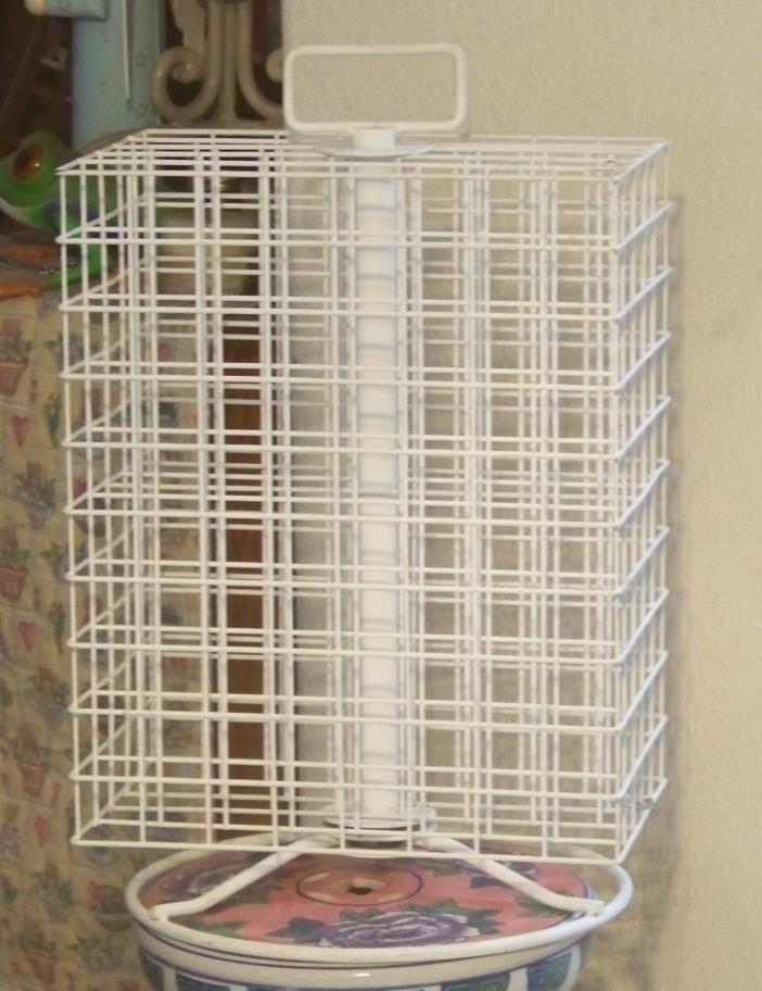 Holder Craft Acrylic Paint Storage Rack Organizer Wire Carousel