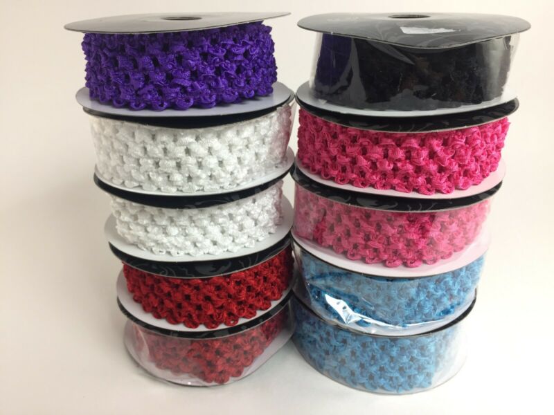 The Ribbon Boutique Couture For Hobbies & Crafts Lot of 10 Rolls New