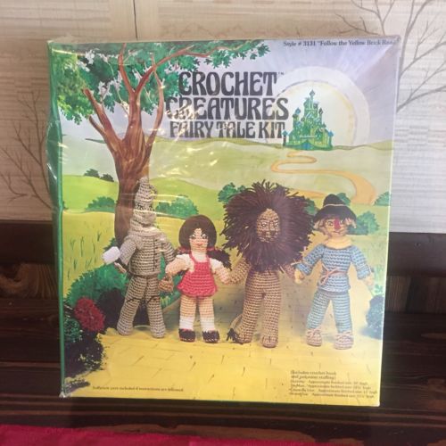Wizzard Of Oz Crochet Creatures Fairy Tale Kit 