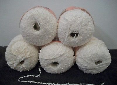 1 1/2 pounds Rare Russian Pomahc Romance Ivory Crochet Knitting Thread