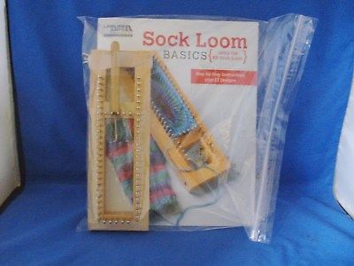 Leisure Arts Sock Loom Basics Book and KB Sock Loom